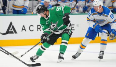 Blues debut in a opening-night win over Stars – NBC 5 Dallas-Fort Worth