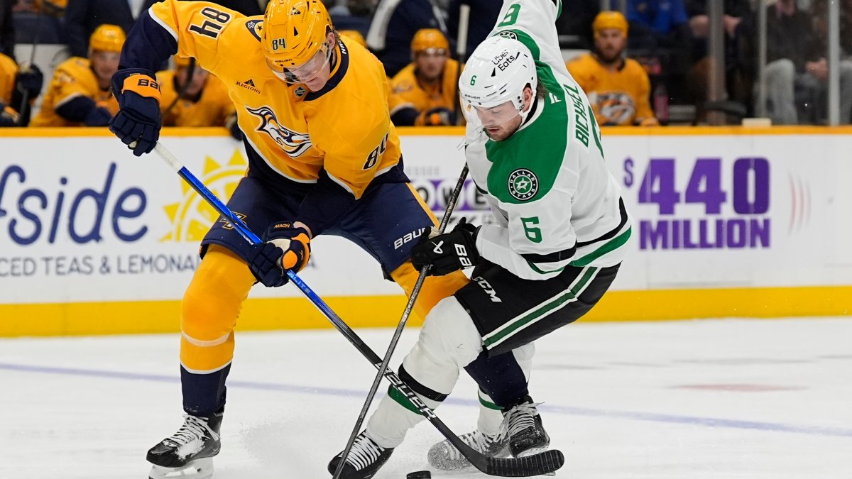 Saros makes 29 saves as Predators beat Stars – NBC 5 Dallas-Fort Worth