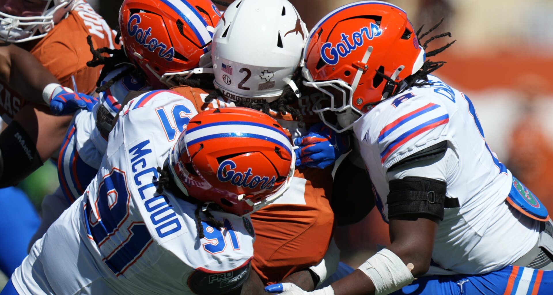 Tramell Jones Jr. leads Florida to 27-24 upset win over No. 7 Texas in first career start – WTOP News