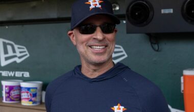Houston Astros do not renew Joe Espada’s contract, part ways with their manager – Baltimore Sun
