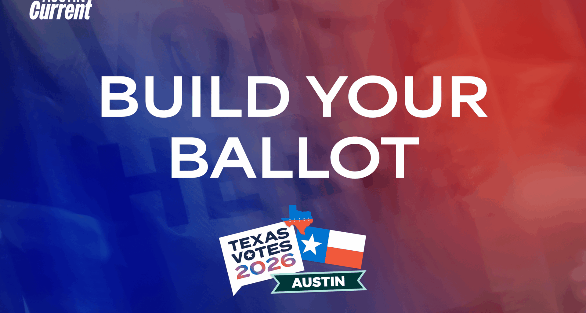Austin 2026 election: Your November sample ballot