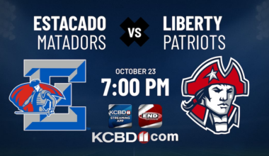 No. 3 Lubbock-Cooper Liberty vs. Estacado, tonight on KCBD.com, Streaming App and End Zone App