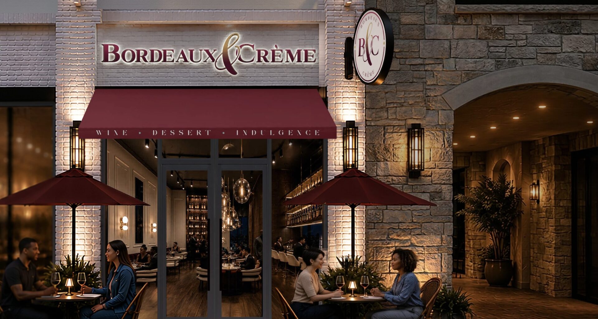 Wine-dessert pairing restaurant Bordeaux & Crème opens soon at The Shops at Legacy North