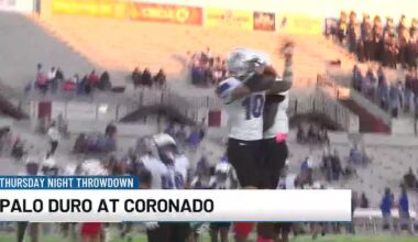 TNT: Struggles continue for Coronado, who falls to Palo Duro 55-0