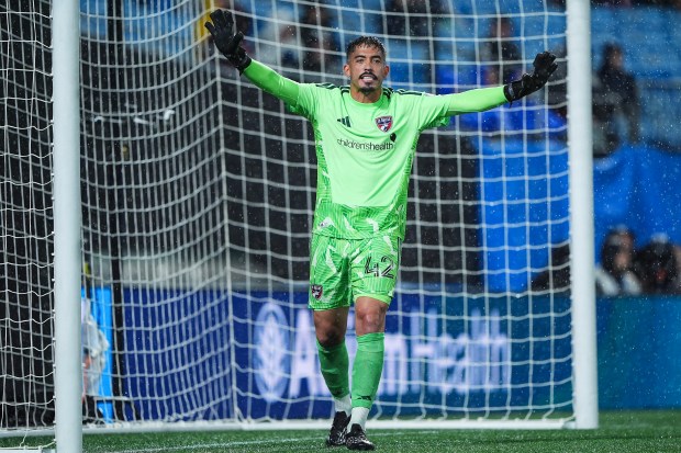 Goalkeeper Daniel de Sousa Britto, formerly of the San Jose Earthquakes, shut out his former team in FC Dallas' 3-0 MLS win on Saturday, October 24, 2026. (Photo by Matt Kelley/Getty Images)