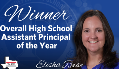 Frenship High School associate principal named Texas Assistant Principal of the Year