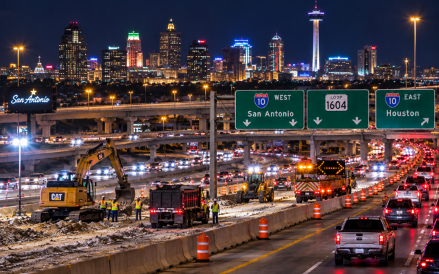 TxDOT: Overnight closures planned at Loop 1604 and I-10 interchange