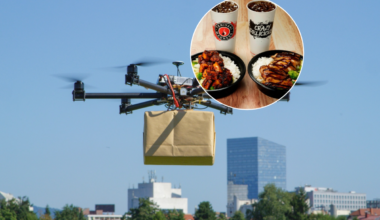 Teriyaki bowls delivered by drone are coming to Houston
