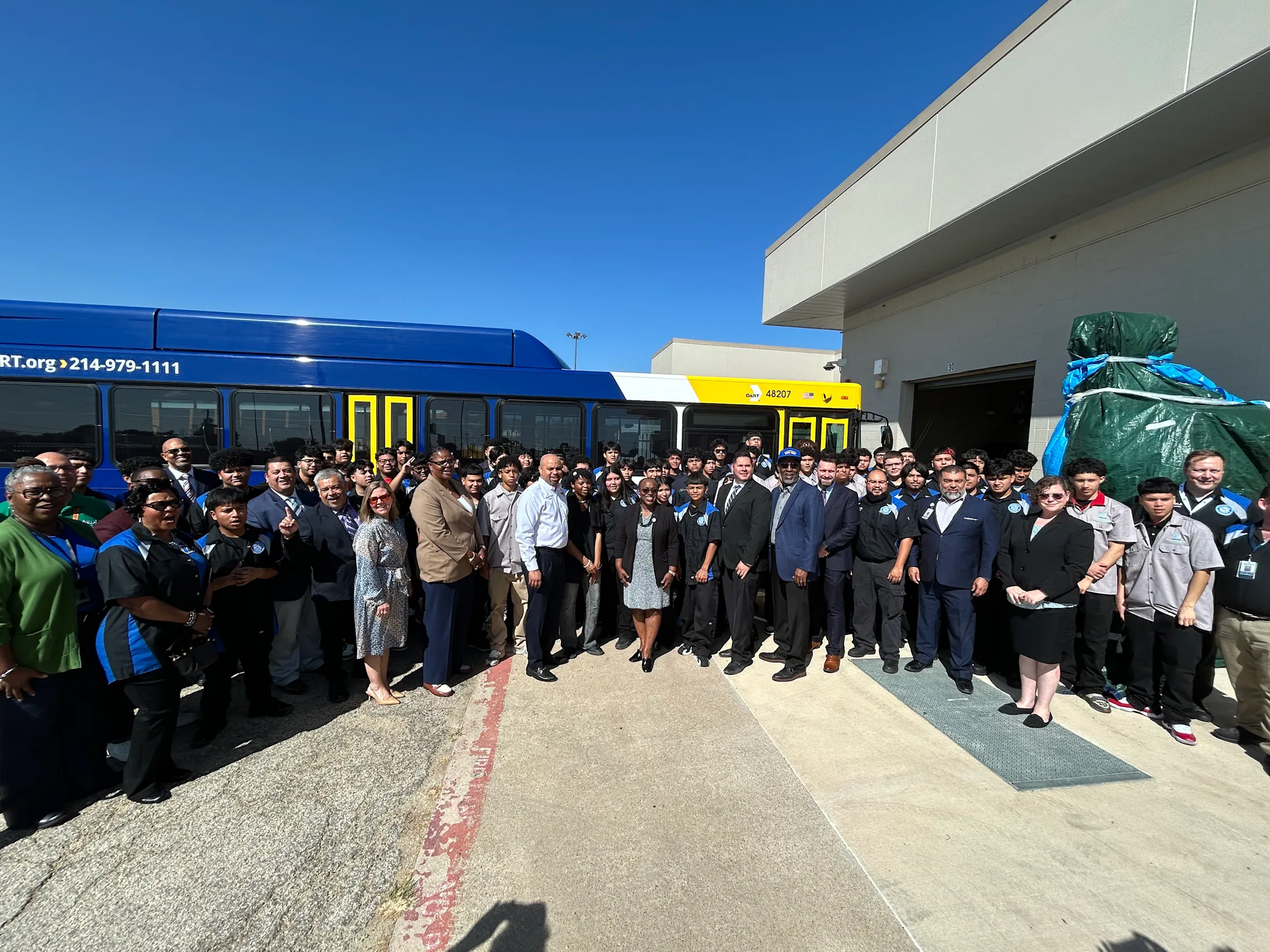 Dallas ISD and DART launch hands-on training program for aspiring automotive technicians. Photo courtesy of Dallas ISD News Hub