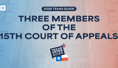2026 Texas 15th Court of Appeals election guide
