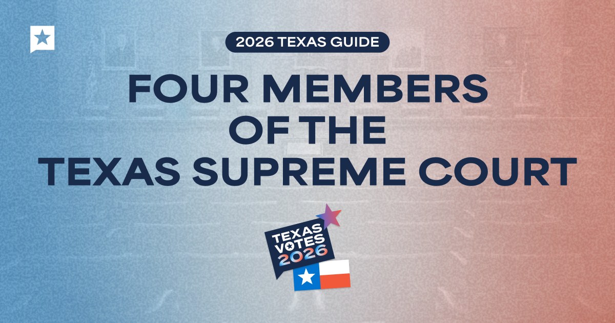 A look at the candidates in the 2026 Texas Supreme Court race