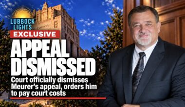 Court officially dismisses Meurer’s appeal, orders him to pay court costs