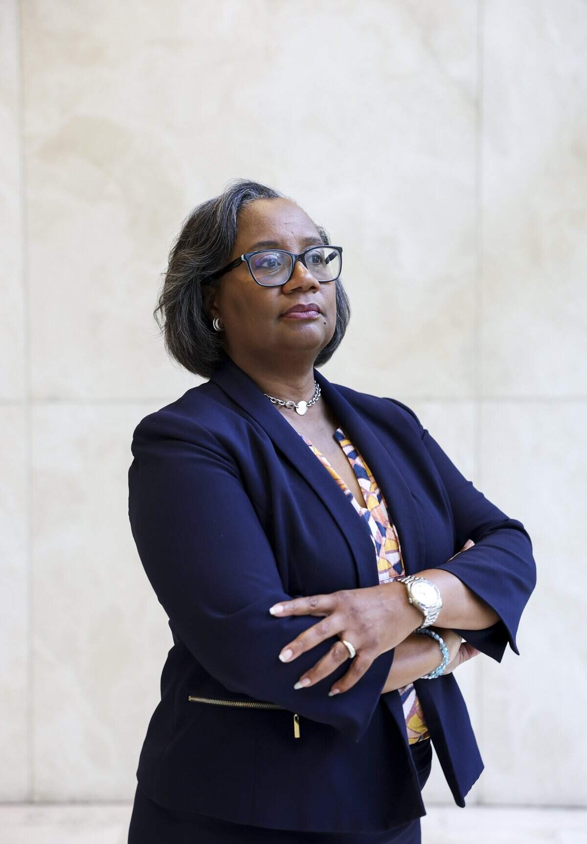 Tiffany Burks is running for Tarrant County District Attorney on Thursday, Oct. 15, 2026, in Fort Worth.