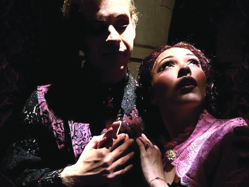 Production of Dracula: A Comedy of Terrors running through Nov. 1 at Woodlawn Pointe