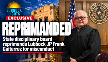 State reprimands Lubbock judge for ruling without trial notice, failing to cooperate with investigation