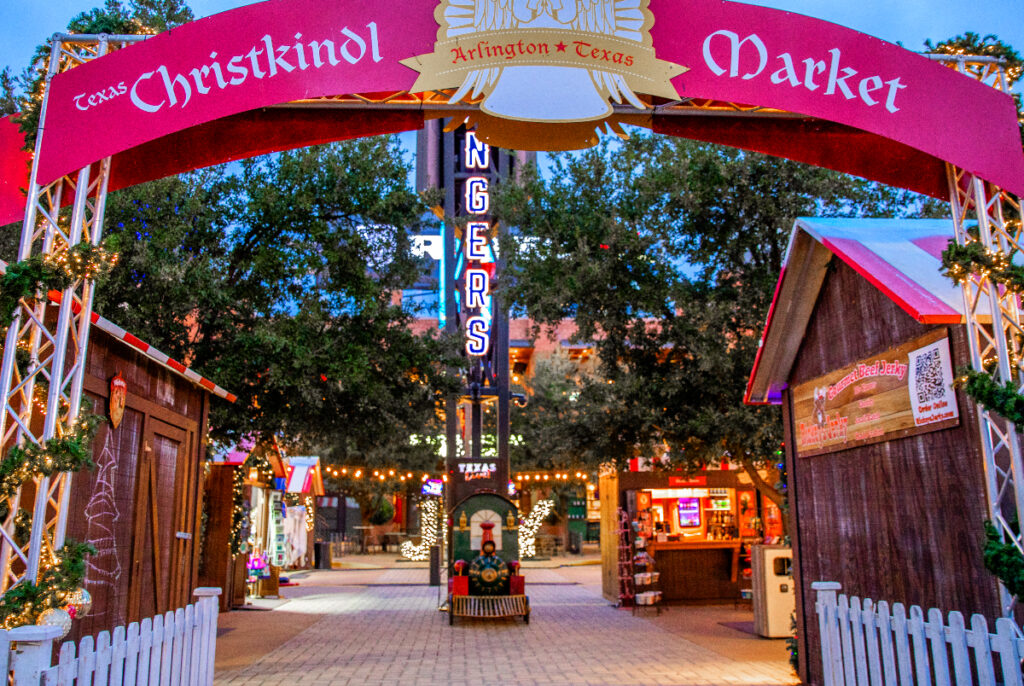 Image shows the Texas Christkindle Market.