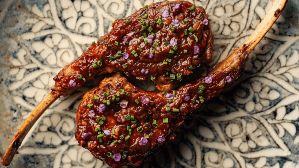 Grilled Gossip Lamb Chop from Kitchen Rumors