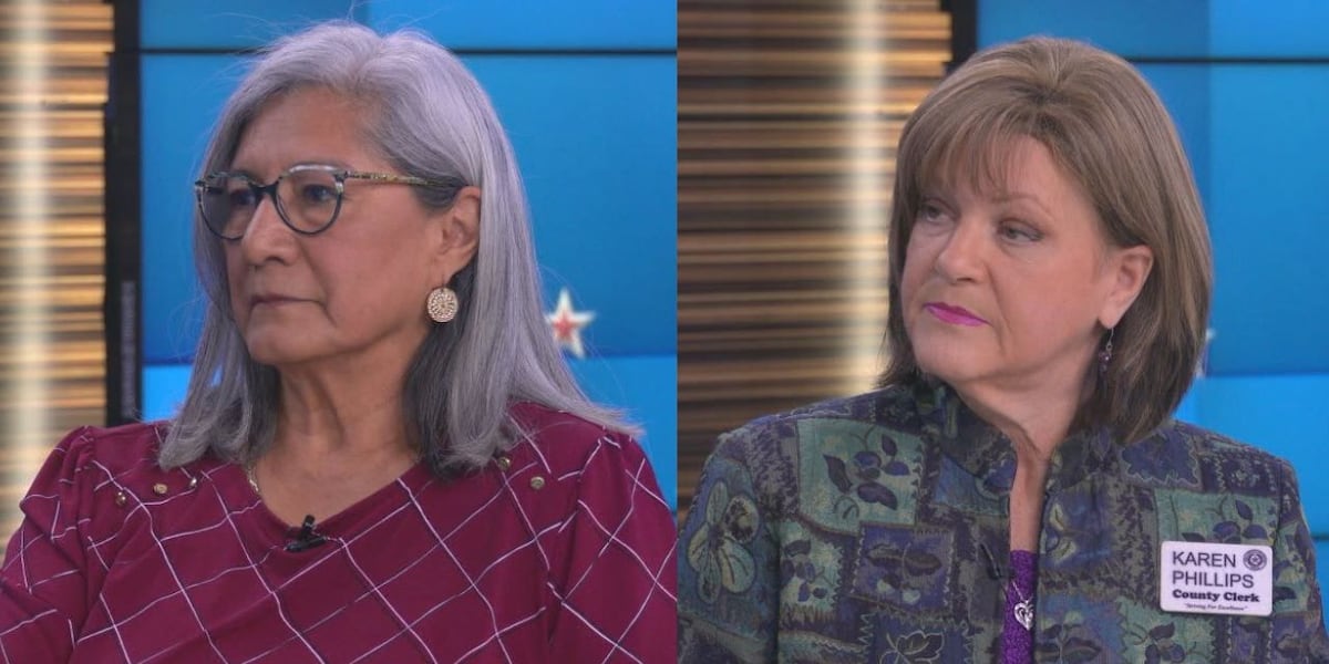 EAST TEXAS POLITICS: Smith County Clerk Karen Phillips, write-in candidate Terry Morrow discuss race