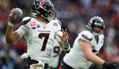 HOUSTON TEXANS QB C.J. STROUD NAMED AFC OFFENSIVE PLAYER OF THE WEEK