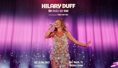 Hilary Duff: the lucky me tour