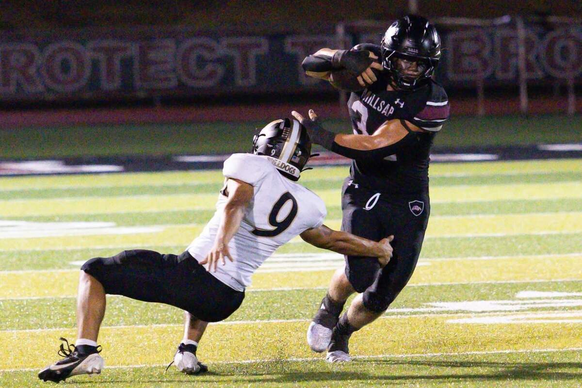 Millsap running back Braun Johnson makes a play.