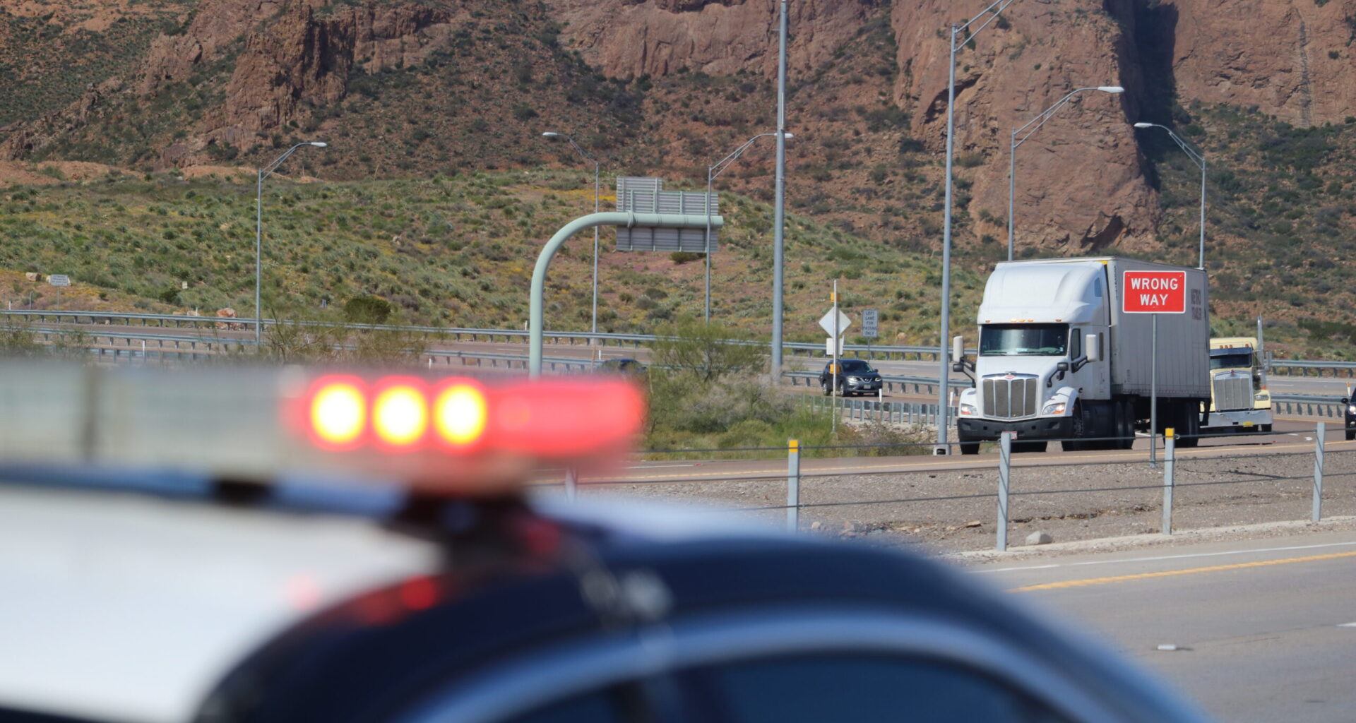 Commercial vehicle inspections begin on Transmountain Road