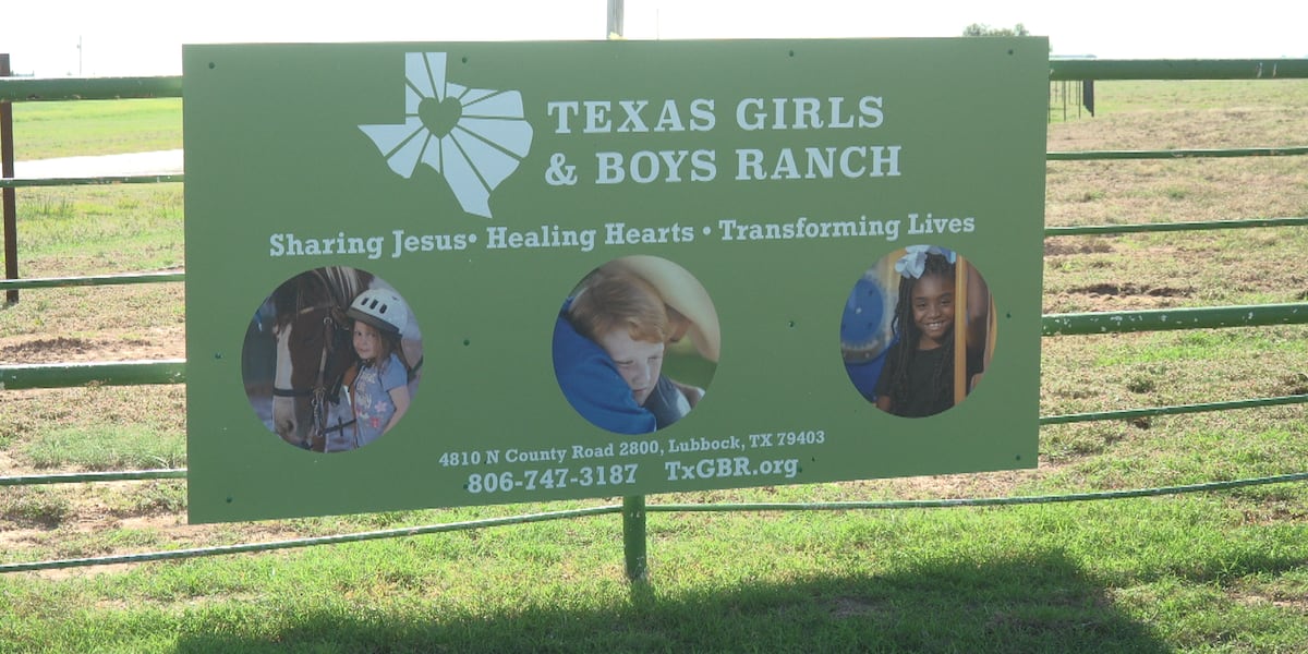 Texas Girls and Boys Ranch uses equine therapy to help foster children