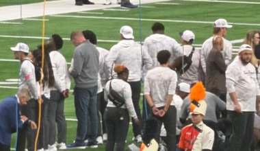 Military service member hospitalized after fall during rappelling demonstration at UTSA football game in San Antonio