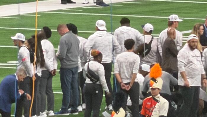 Military service member hospitalized after fall during rappelling demonstration at UTSA football game in San Antonio