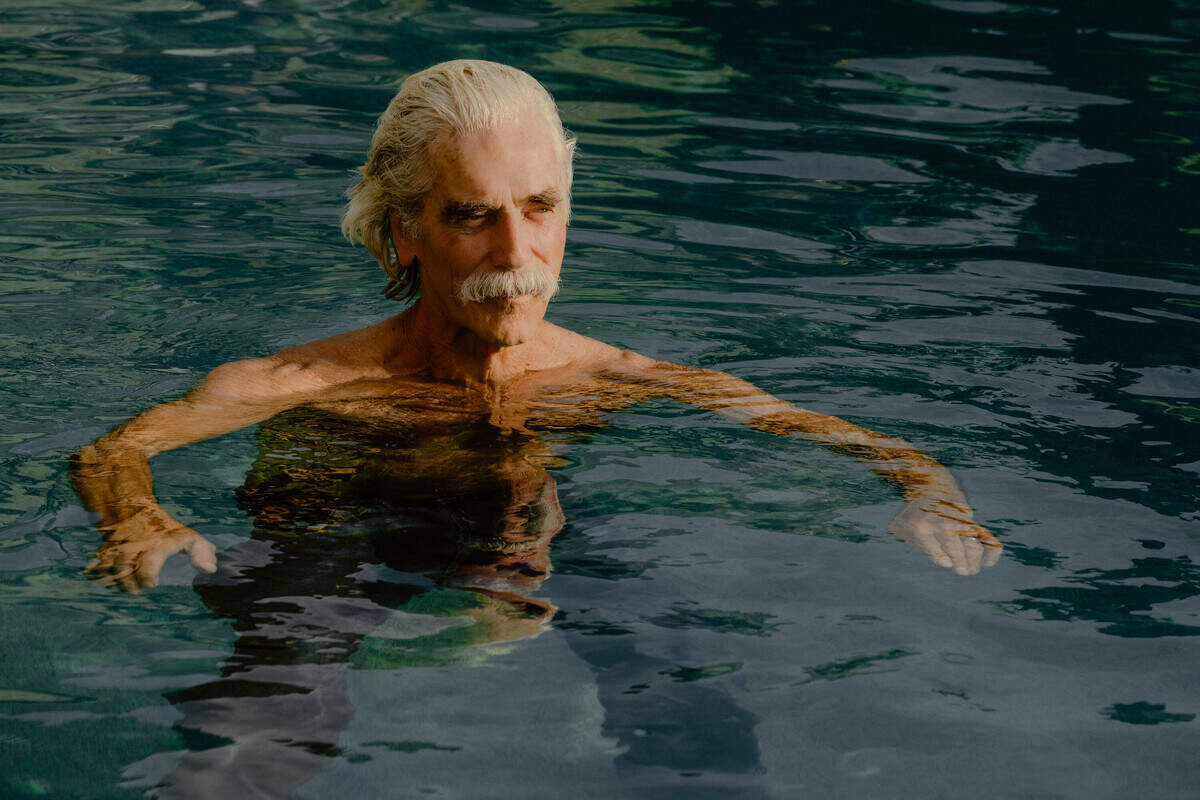 Sam Elliott as T.L. in “Landman” episode 8, season 2, streaming on Paramount+.