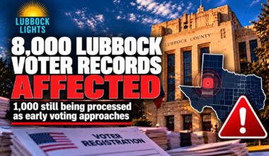 Lubbock County still processing 1,000 voter records after DPS software failure affects more than 8,000