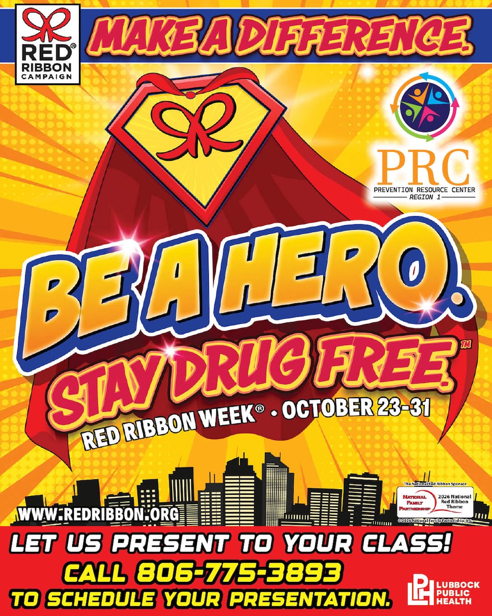 Throughout Red Ribbon Week, the PRC team is available to visit local schools and classrooms to...