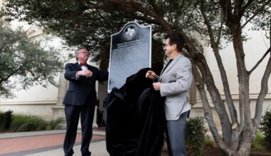 Texas Tech Administration Building was designated a Registered Texas Historic Landmark