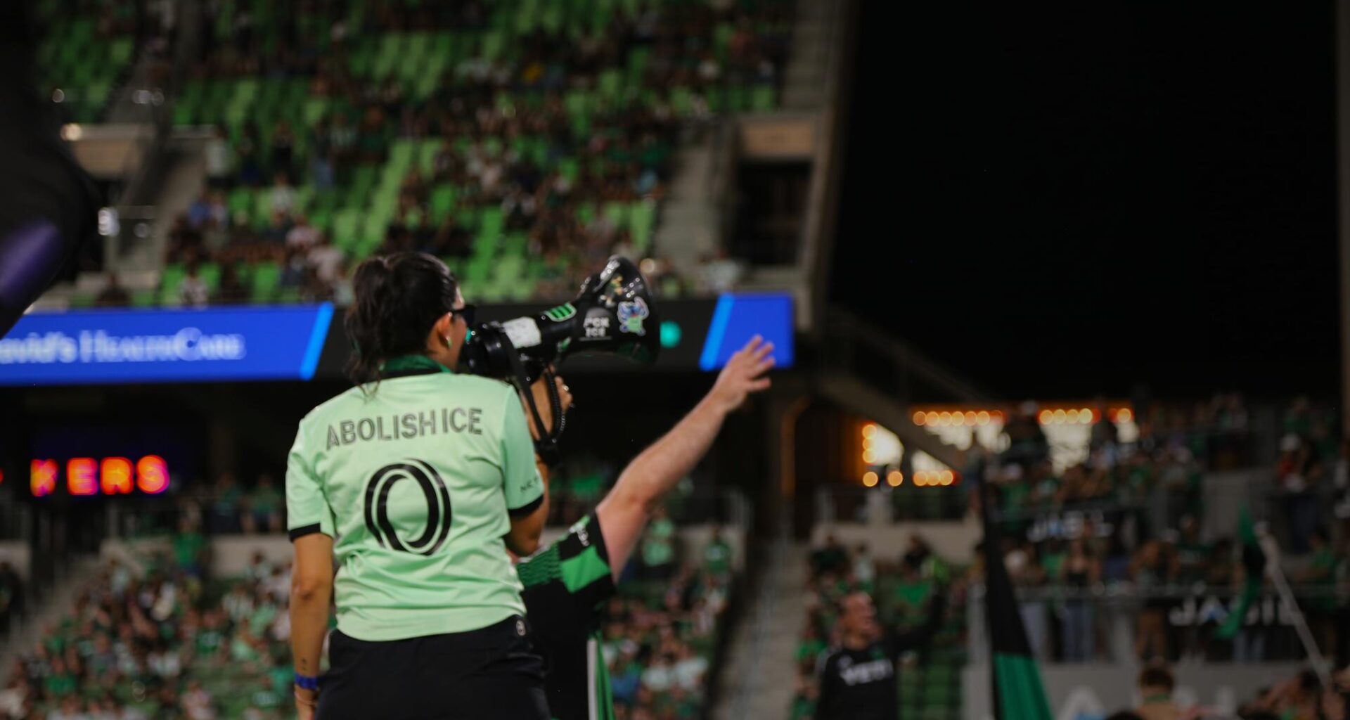 Austin FC suspends a fan for one year due to her anti-ICE jersey during hispanic heritage night – The Daily Texan
