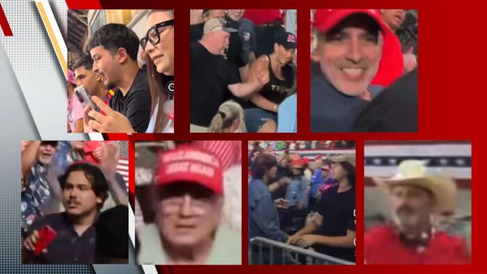 BCSO seeks help identifying people involved in ‘incidents’ at President Trump’s rally in San Antonio