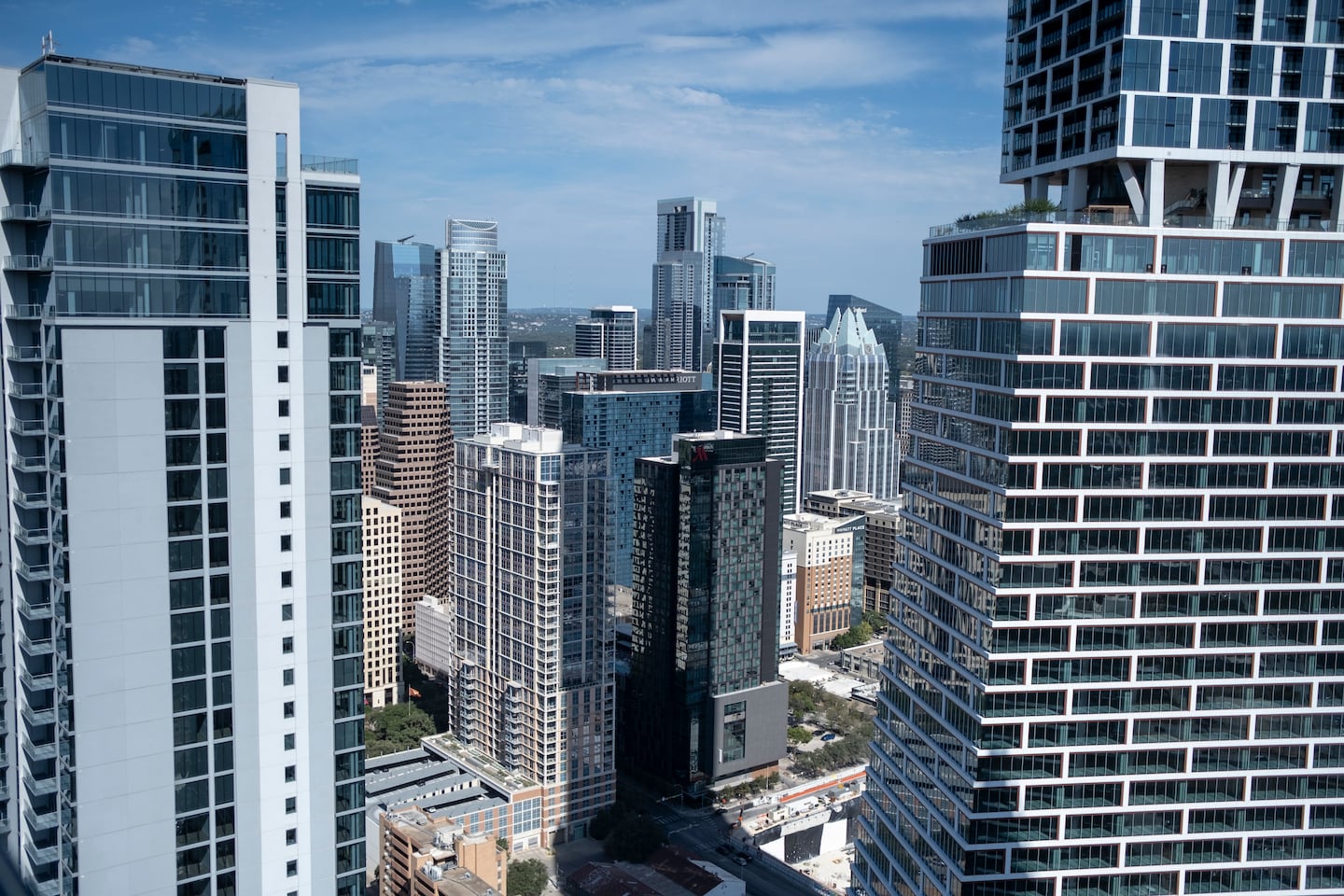 A view of downtown Austin.