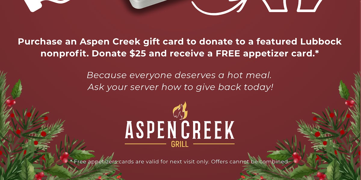 Noon Notebook: Local Restaurant Offers Free Appetizer During Gift Card Donation Drive