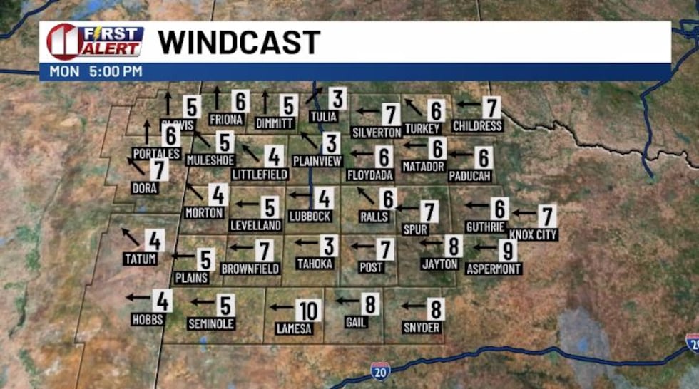Another pleasant fall day on the South Plains