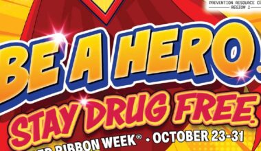 Noon Notebook: Prevention Resource Center offers Free Drug Prevention Presentations for Red Ribbon Week