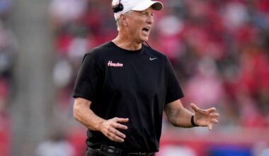 Houston Cougars Head Coach Willie Fritz named to Bear Bryant Coach of the Year Watch List
