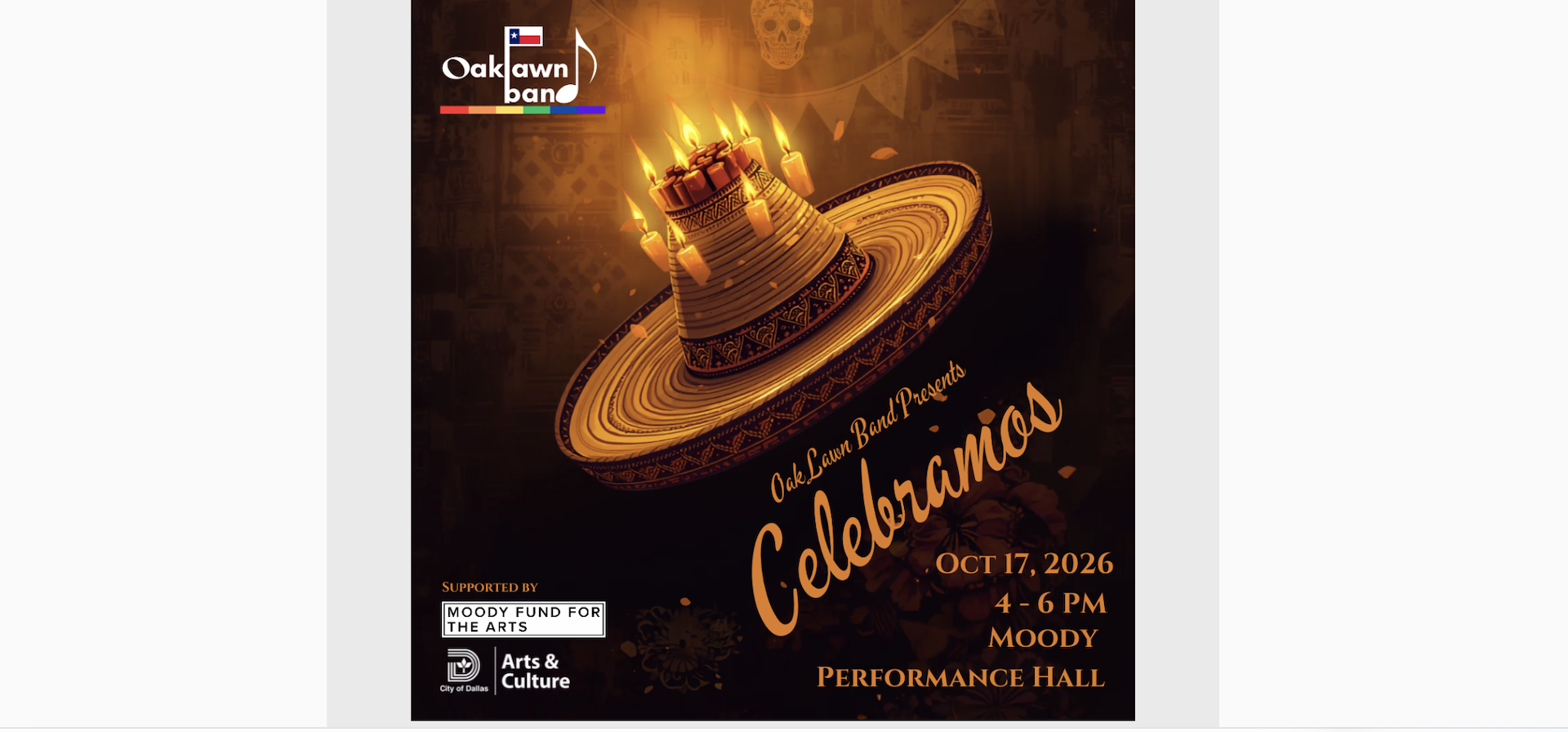 Oak Lawn Band presents Celebramos