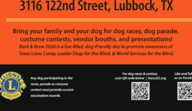 Lubbock Lions Club Hosts 7th Annual Bark & Brew, Dogtoberfest