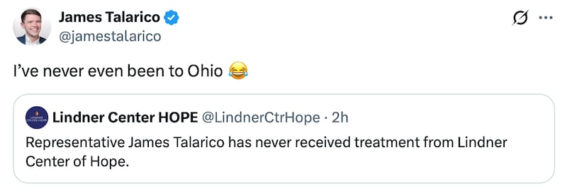 James Talarico weighs in on an internet conspiracy theory.