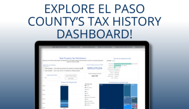 El Paso County Launches New Tax History Dashboard to Improve Transparency and Public Access to Property Tax Information