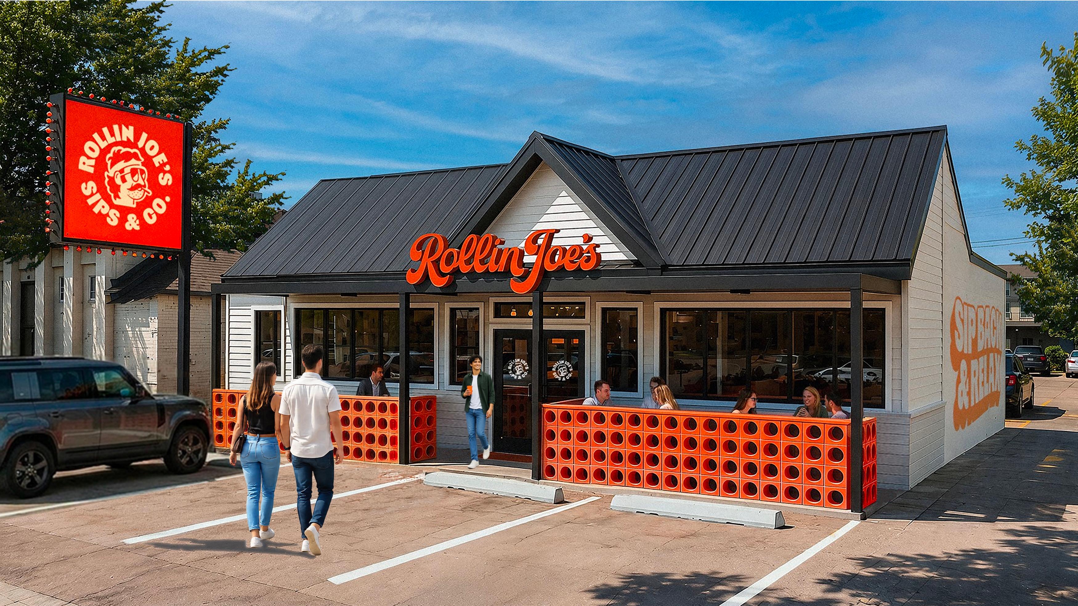 Rendering of new sandwich spot Rollin' Joe's