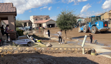Residents gather together for recovery efforts after West El Paso floods impact 16 homes