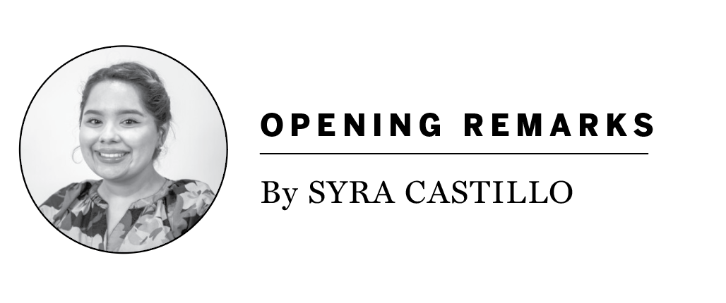 Opening Remarks: Our neighbors keep the community spirit alive