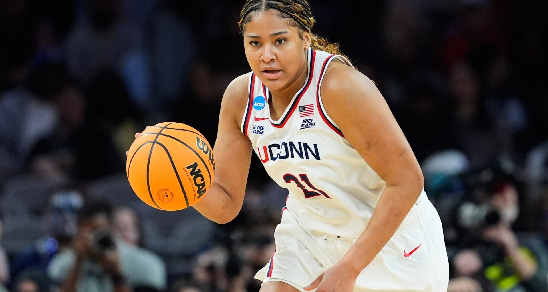Strong, Popovic lead UConn to exhibition win over Texas