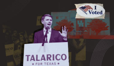 Talarico visits campus, offers 'David vs. Goliath' take on the election