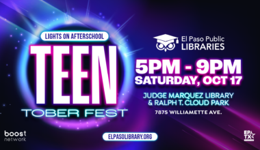 TeenTober Fest: Keep It Lit Returns to El Paso with Neon-Themed Fun for Teens